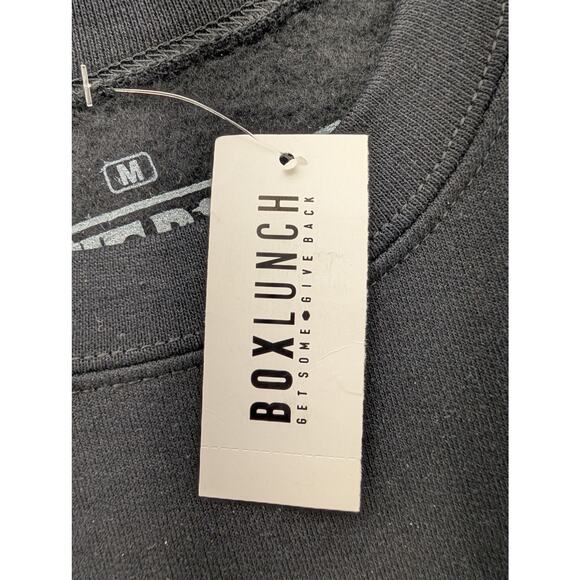 NWT BoxLunch One Piece Monkey D. Luffy Gear 5 Crewneck in Black size Medium - Picture 5 of 8